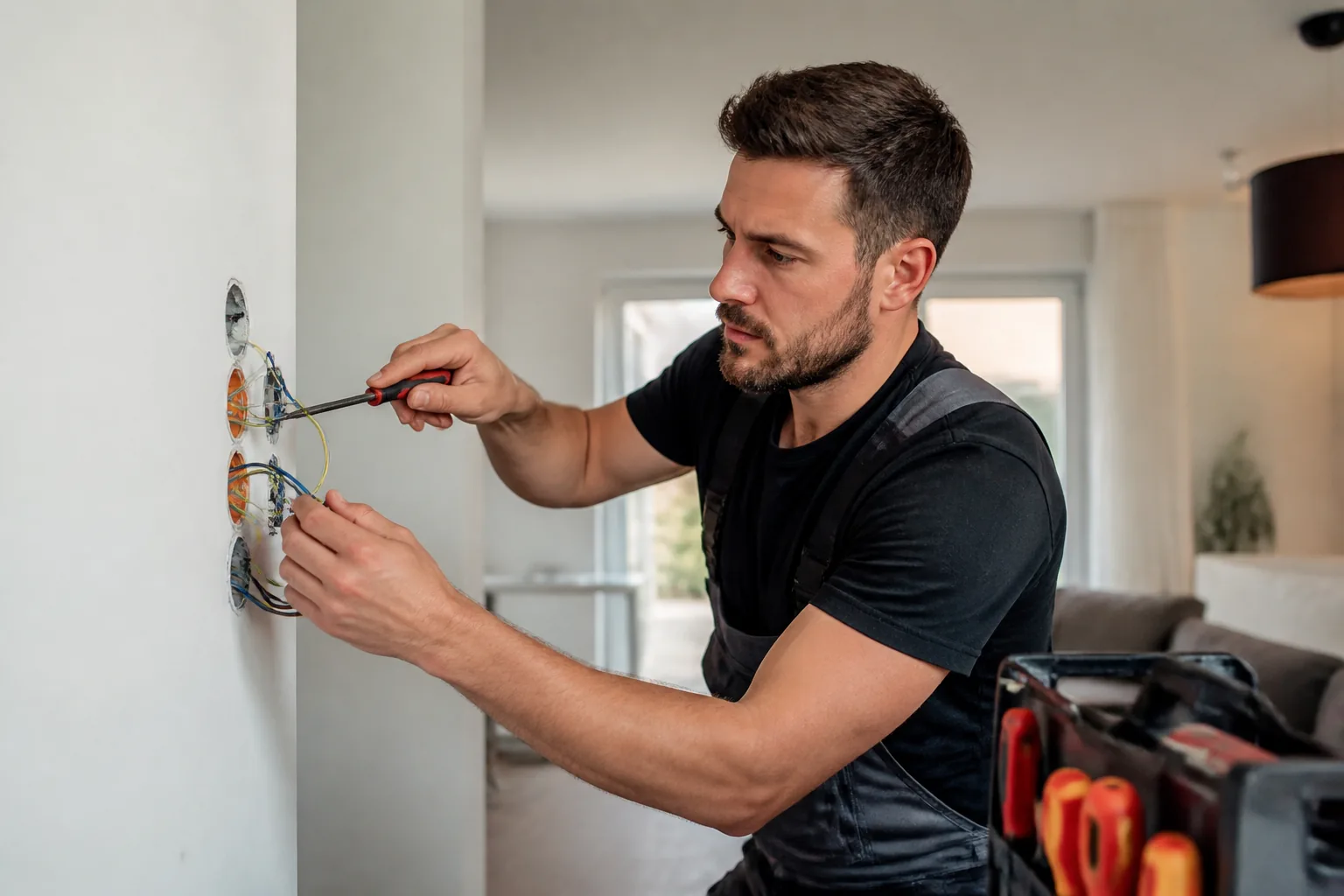 Elektroinstallationen für Alt- und Neubauten, Industrie